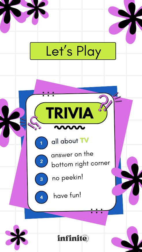 Trivia All About TV – Test your Knowledge