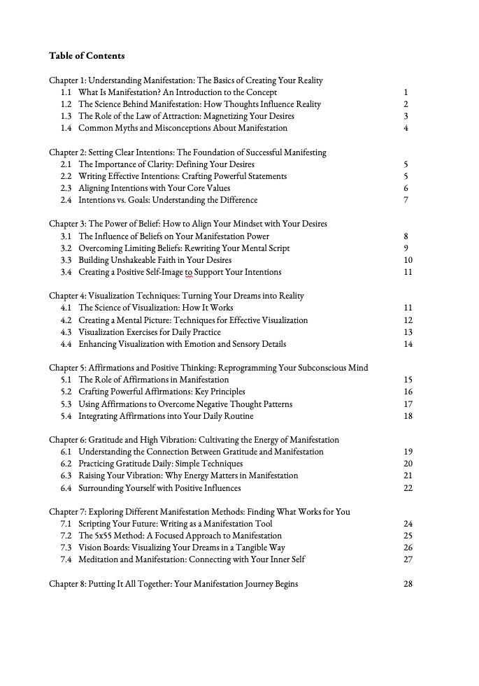 From Vision to Reality: A Comprehensive Guide to Manifesting Your Desires